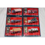 Six Corgi 1:50 scale Passage of Time The Leyland Clocks series collectors models including 26601 AEC