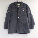 British Royal Air Force dress uniform jacket having J Compton Sons & Webb Ltd label "Sullivan