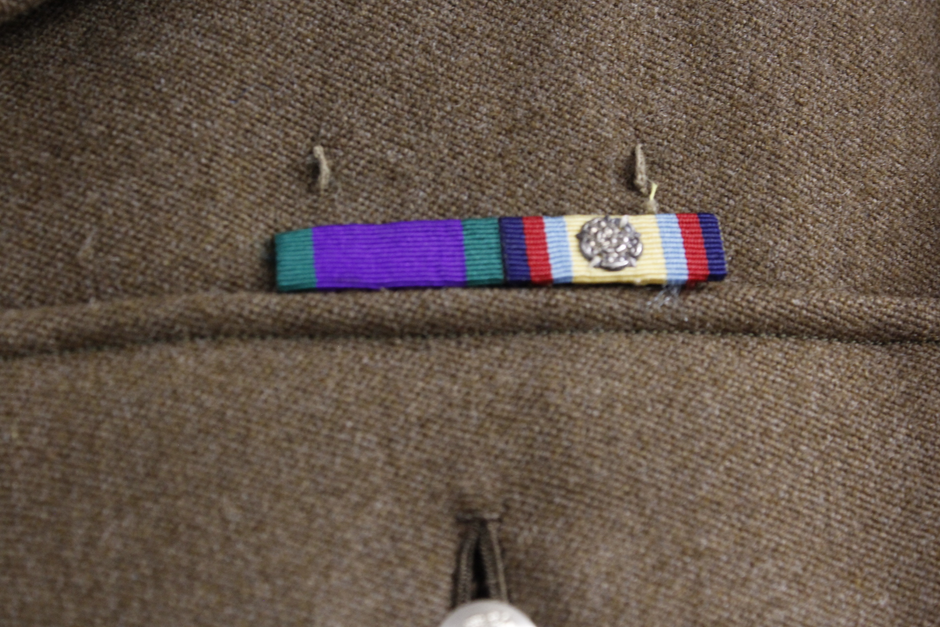 British Army dress uniform jacket having Meyer & Mortimer Ltd label "83 2 89 …..?", Scottish - Image 2 of 4