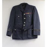 British Royal Air Force dress uniform jacket having Alkit label "D79263 S/Ldr J Hodgson June