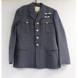 British Royal Air Force dress uniform jacket having J Compton Sons & Webb Ltd label, Staybrite RAF