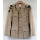 British Royal Air Force dress uniform jacket having Hobson & Sons (London) Ltd "No.6 dress" label,