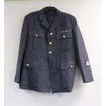 British Royal Air Force dress uniform jacket having I J Dewhirst (Uniforms) label, Staybrite RAF