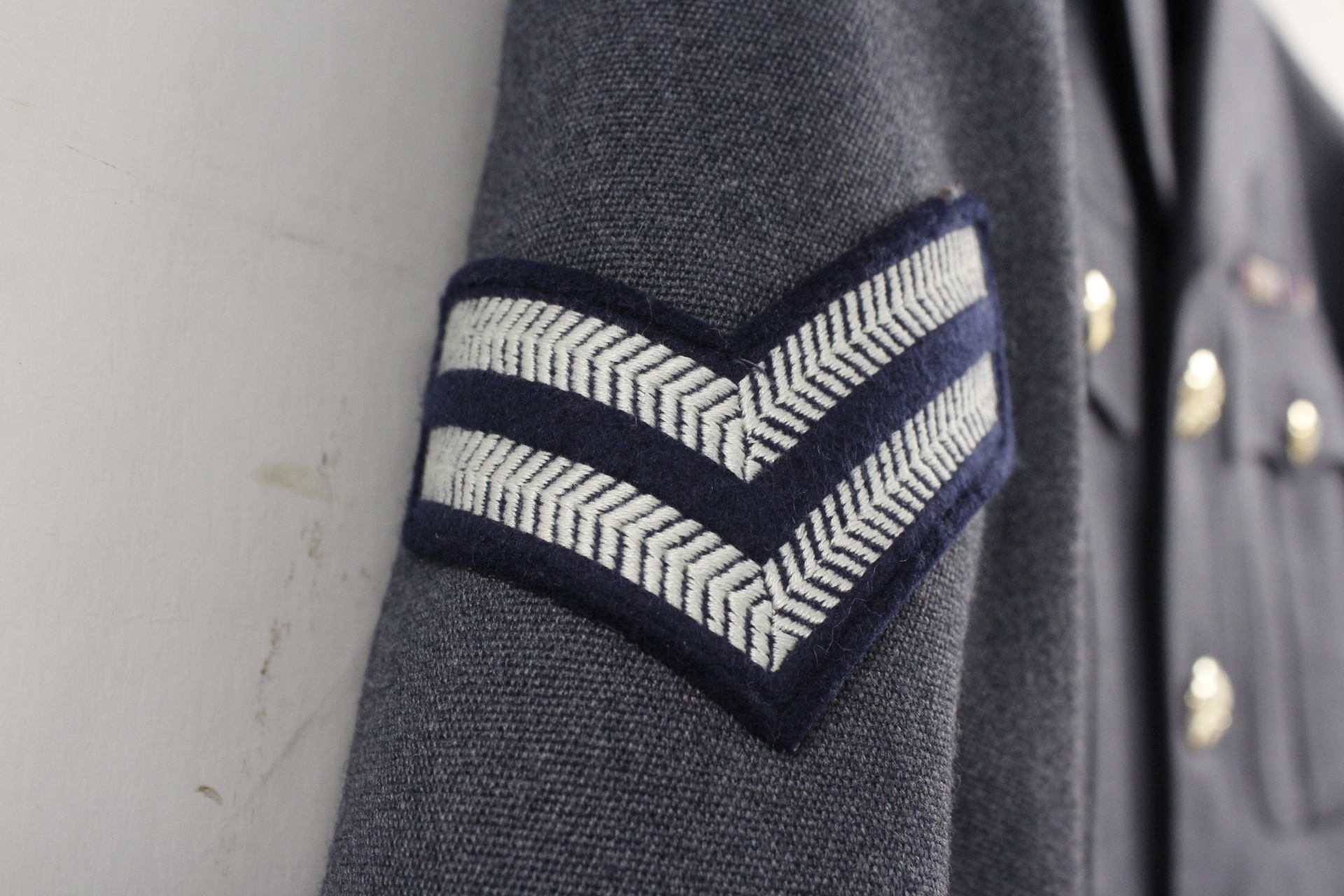British Royal Air Force dress uniform jacket having J Compton Sons & Webb Ltd label "Sullivan - Image 2 of 5