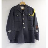 British Royal Air Force dress uniform jacket having J Compton Sons & Webb Ltd label, RAF Staybrite