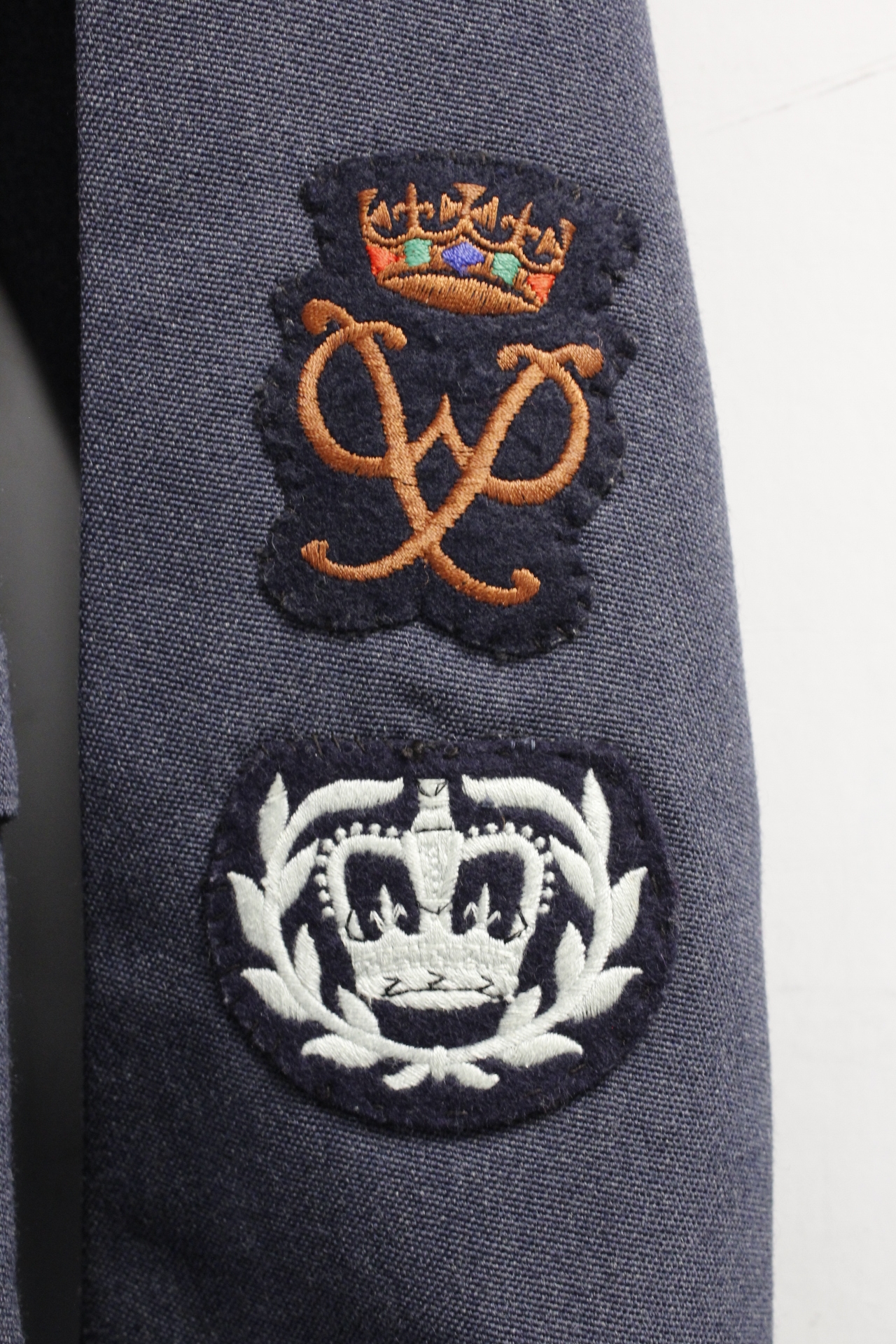 British Royal Air Force dress uniform jacket having J Compton Sons & Webb Ltd label, RAF Staybrite - Image 2 of 5