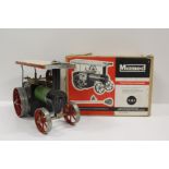 Mamod live steam TE1 Traction Engine, boxed