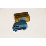 Dinky Toys diecast commercial model vehicle 465 Morris Commercial van Capstan with "Have a