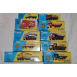 Ten Corgi Classics scale models including 31002 National Benzole, 12301 The Motor Packing Company,