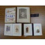 Victorian Photograph Album.  "Presented to Emma Boughen by H.R.H. Princess of Wales, 1897,