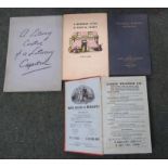Edinburgh & Leith Post Office Directory for 1925-1926 & 3 other vols.  (4).