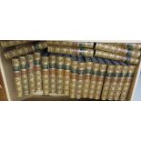 SCOTT SIR WALTER.  Waverley Novels. Eng. frontis & title vignettes. Half calf, gilt backs (some