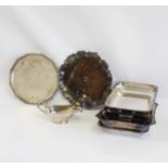Collection of Epns to include salver, small tray etc (8)