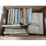 Softback Publications & Ephemera.  A large carton incl. Yorkshire topographical interest & others.