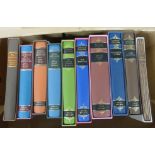 FOLIO SOCIETY.  6 vols. in slip cases, Anthony Trollope; also 4 others.  (10).