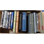 FOLIO SOCIETY.  11 vols. in slip cases; also 5 early ed's in d.w's.  (16).