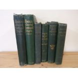 PLUES MARGARET.  6 vols. re. plants & natural history. Illus. Orig. cloth, mixed cond. 1860's/1870'