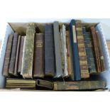 Children's & various.  A small carton of late 18th/19th cent. 12mo & smaller vols., mixed cond.