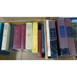 Books & Bibliography.  A carton of various vols.