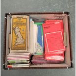 Folding Maps.  A carton of OS & other fldg. maps, UK & general.
