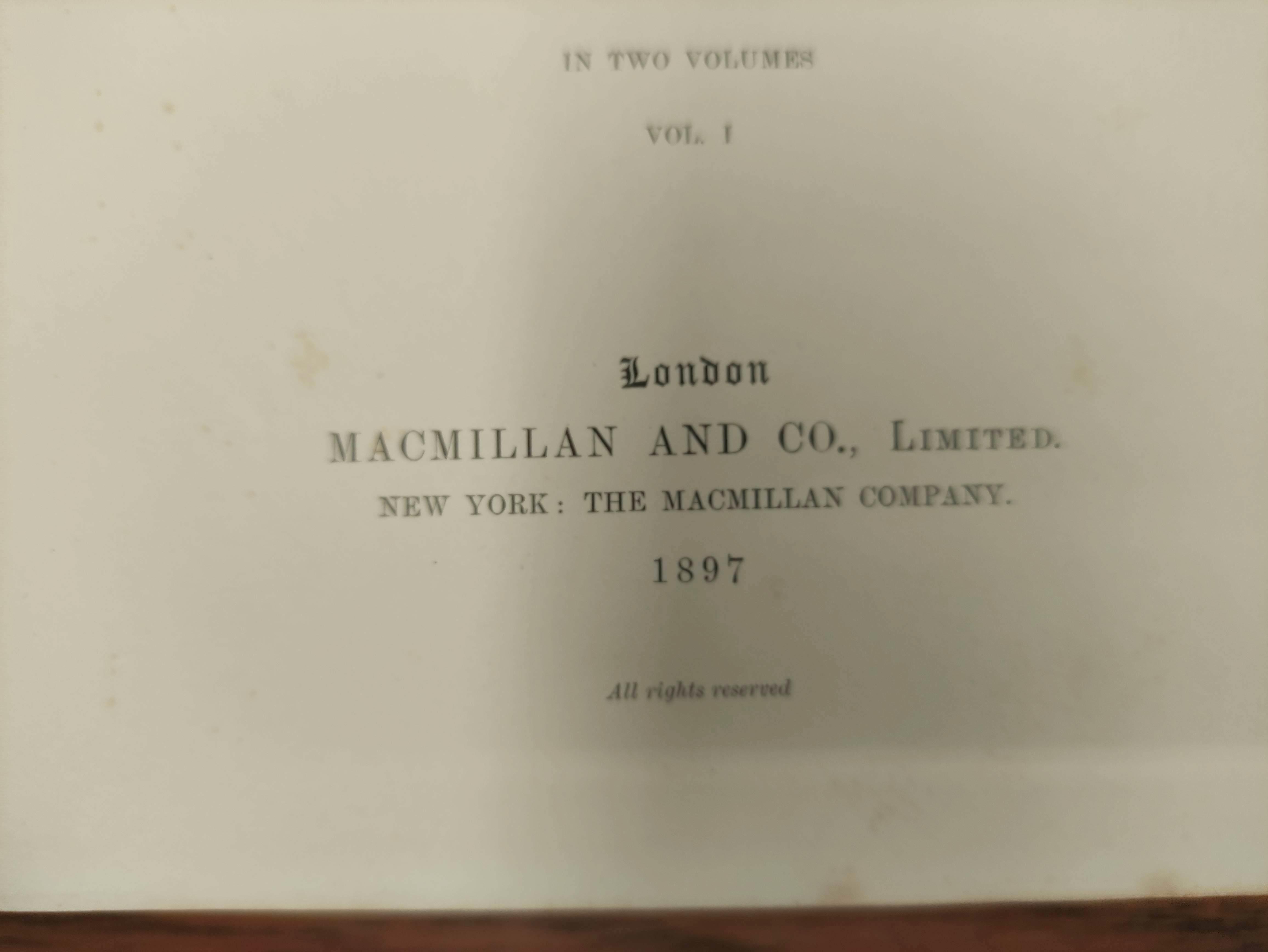 GEIKIE ARCHIBALD.  The Ancient Volcanoes of Great Britain. 2 vols. Illus. Quarto. Orig. green cloth. - Image 4 of 10