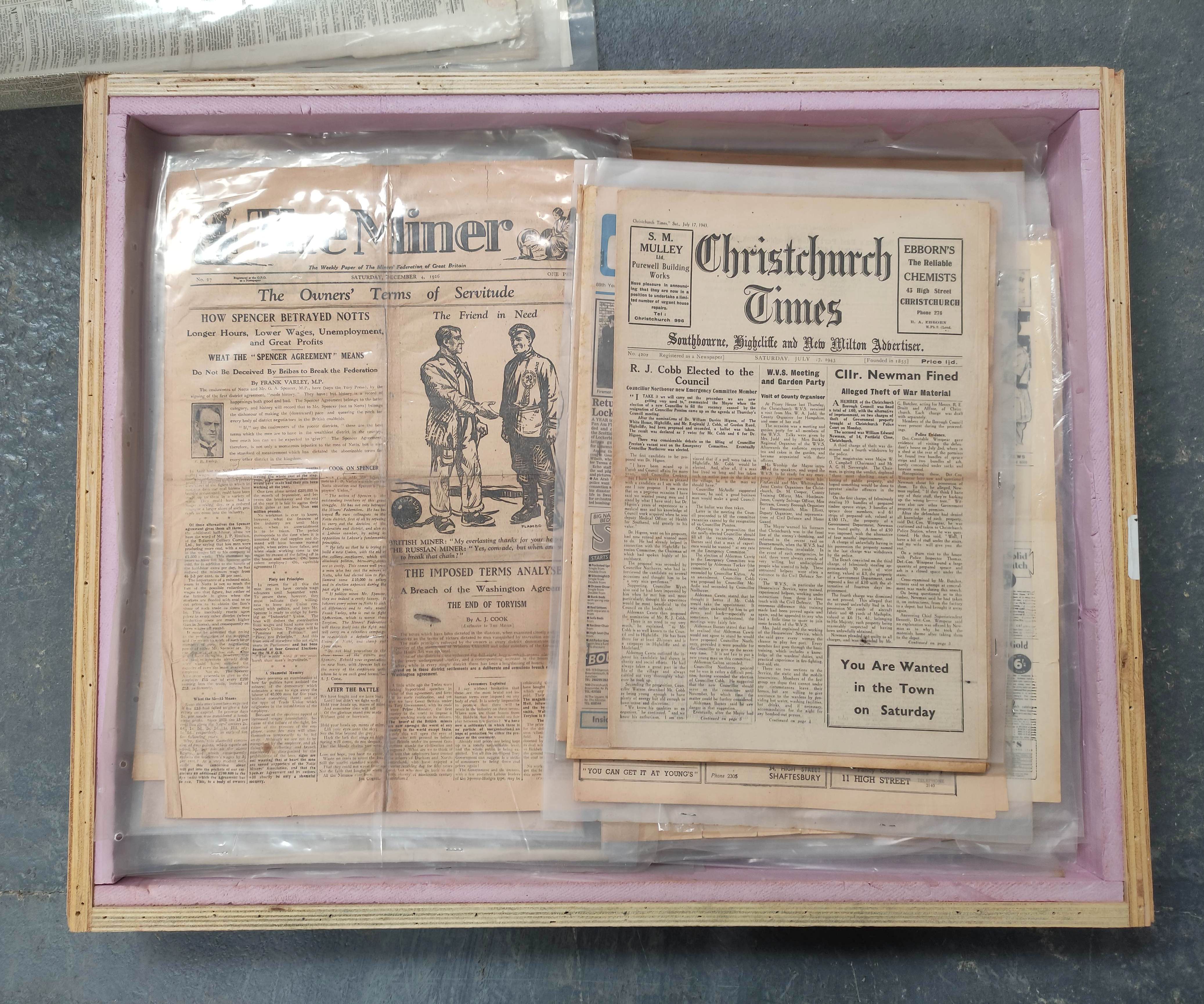 Newspapers & Periodicals.  A large collection incl. The New Times, Christchurch Times, The Miner, - Image 5 of 8