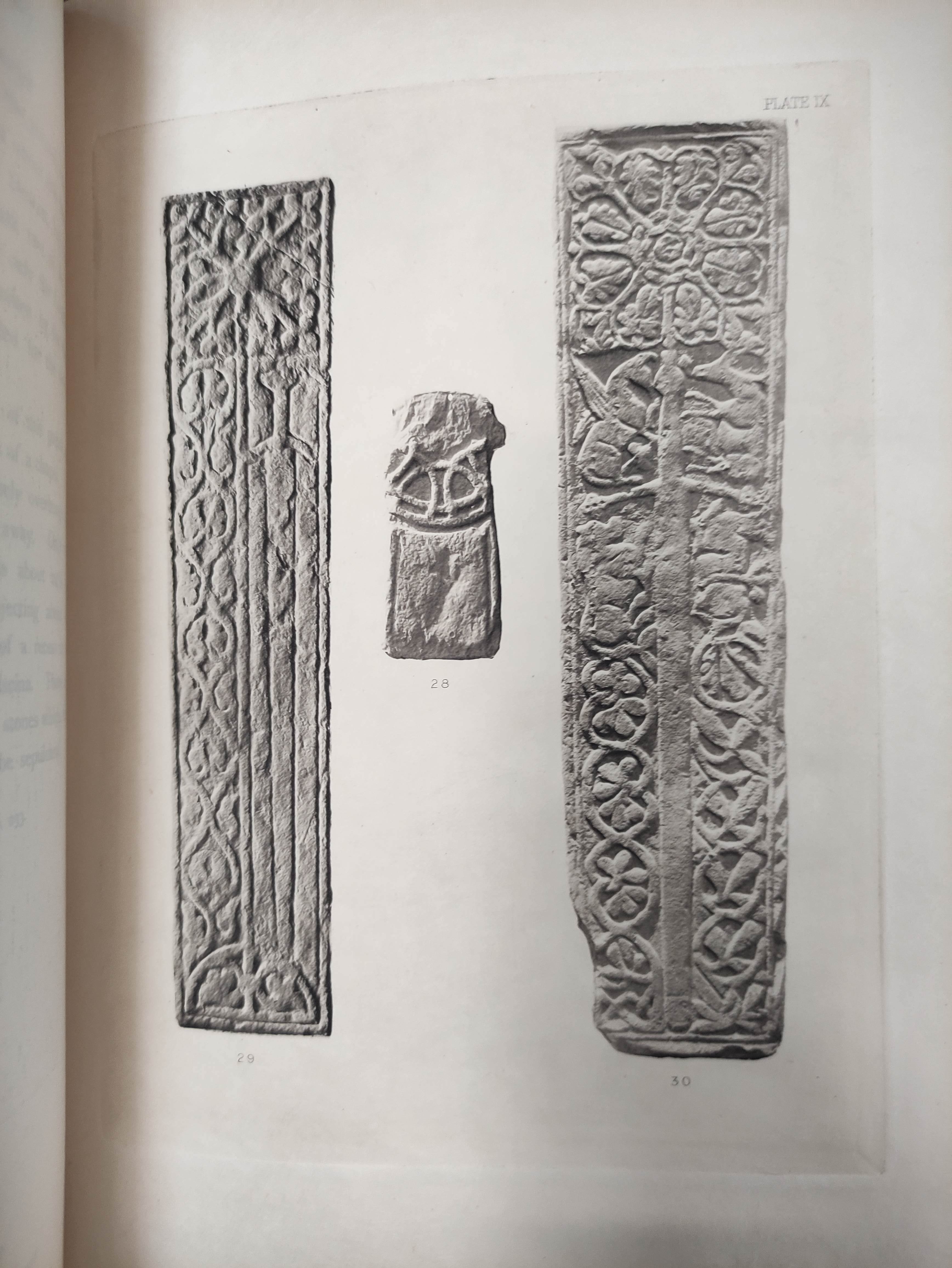 GRAHAM R. C.  The Carved Stones of Islay. Illus. Quarto. Worn orig. qtr. morocco, much internal - Image 7 of 15