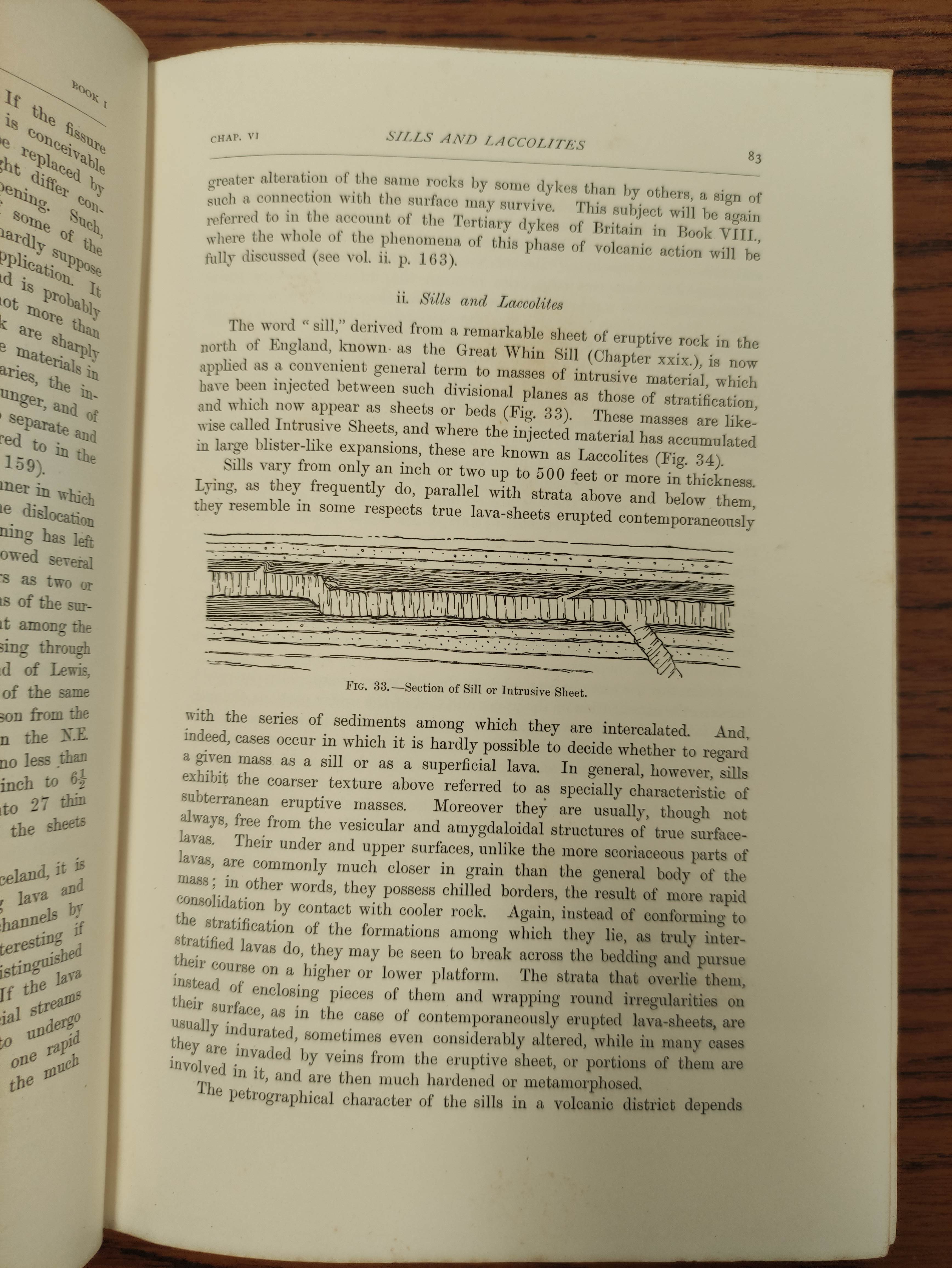 GEIKIE ARCHIBALD.  The Ancient Volcanoes of Great Britain. 2 vols. Illus. Quarto. Orig. green cloth. - Image 5 of 10