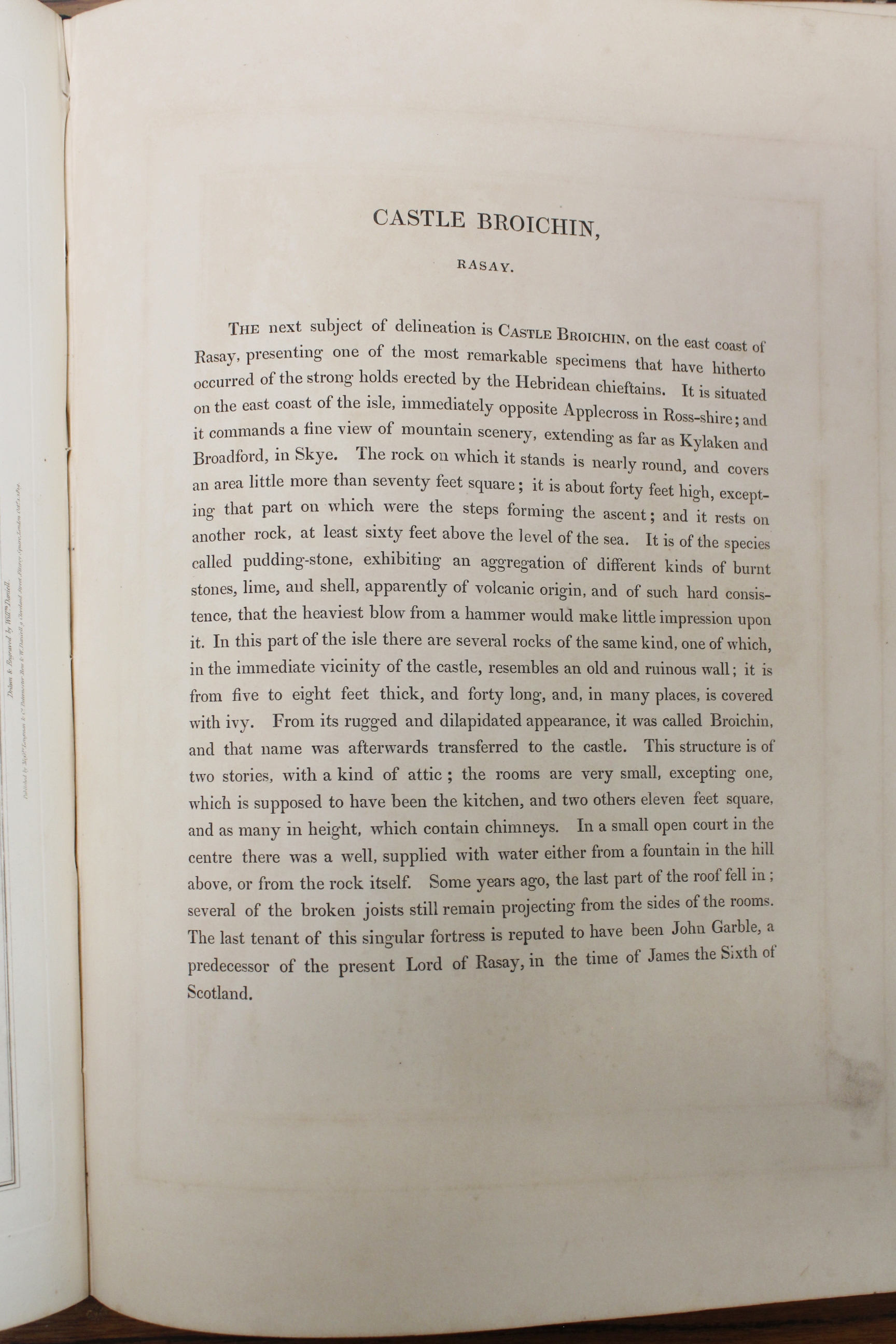 DANIELL WILLIAM.  A Voyage Round the North & North-West Coast of Scotland & the Adjacent Islands - Image 8 of 12