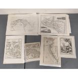 MOLL HERMAN.  A Chart of the Coasts of Peru, Quito, Popayan and the Isthmus of Darien. Engraved map,