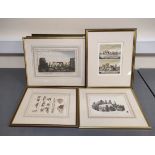Stonehenge & other stone monuments.  Various engravings & prints.