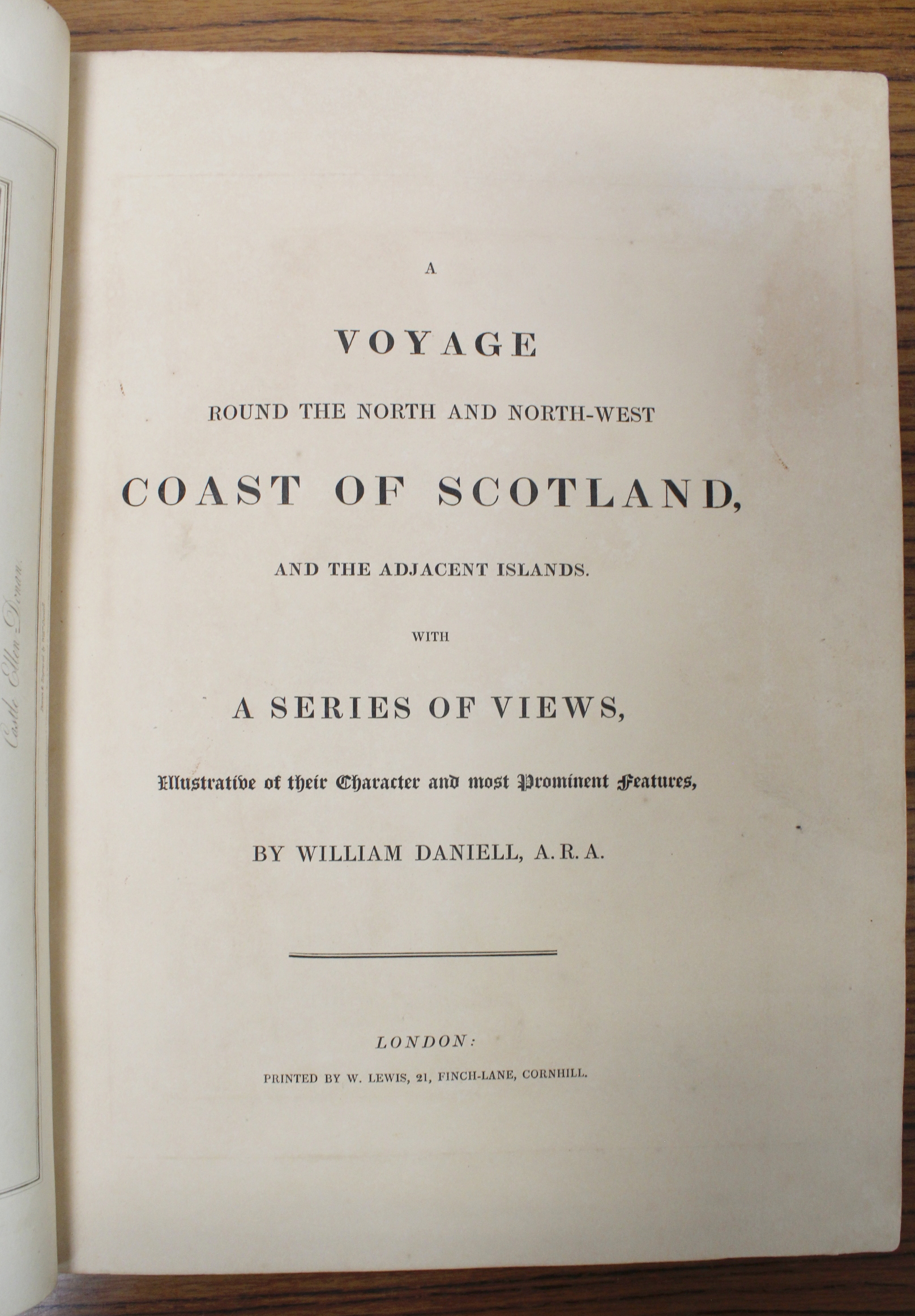 DANIELL WILLIAM.  A Voyage Round the North & North-West Coast of Scotland & the Adjacent Islands - Image 4 of 12