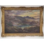 J. A. DANIEL. Loch Aylort. Signed, oil on canvas. 60cm x 90cm.