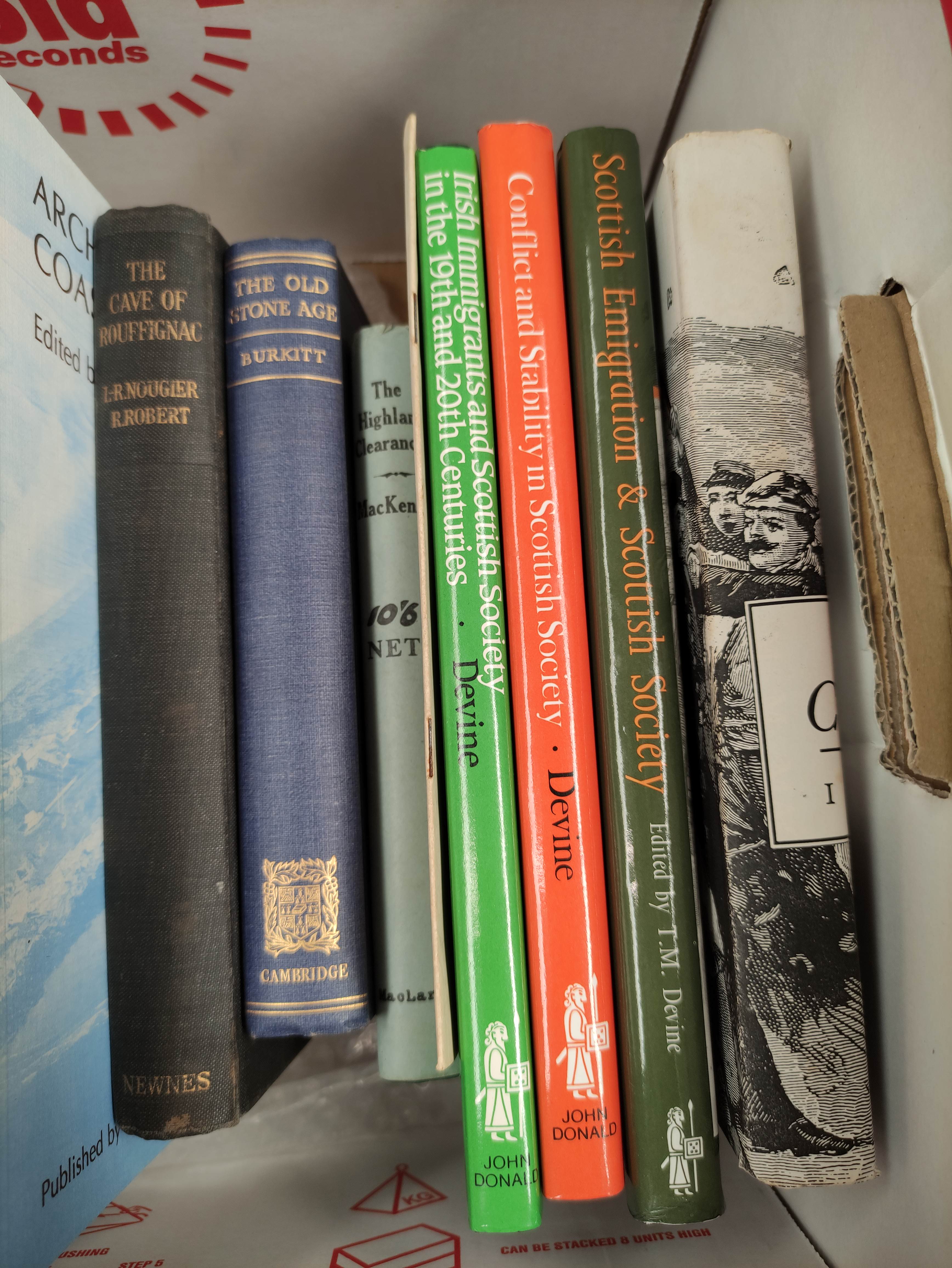 Various.  A carton incl. archaeology & Scottish social history, etc. - Image 4 of 4