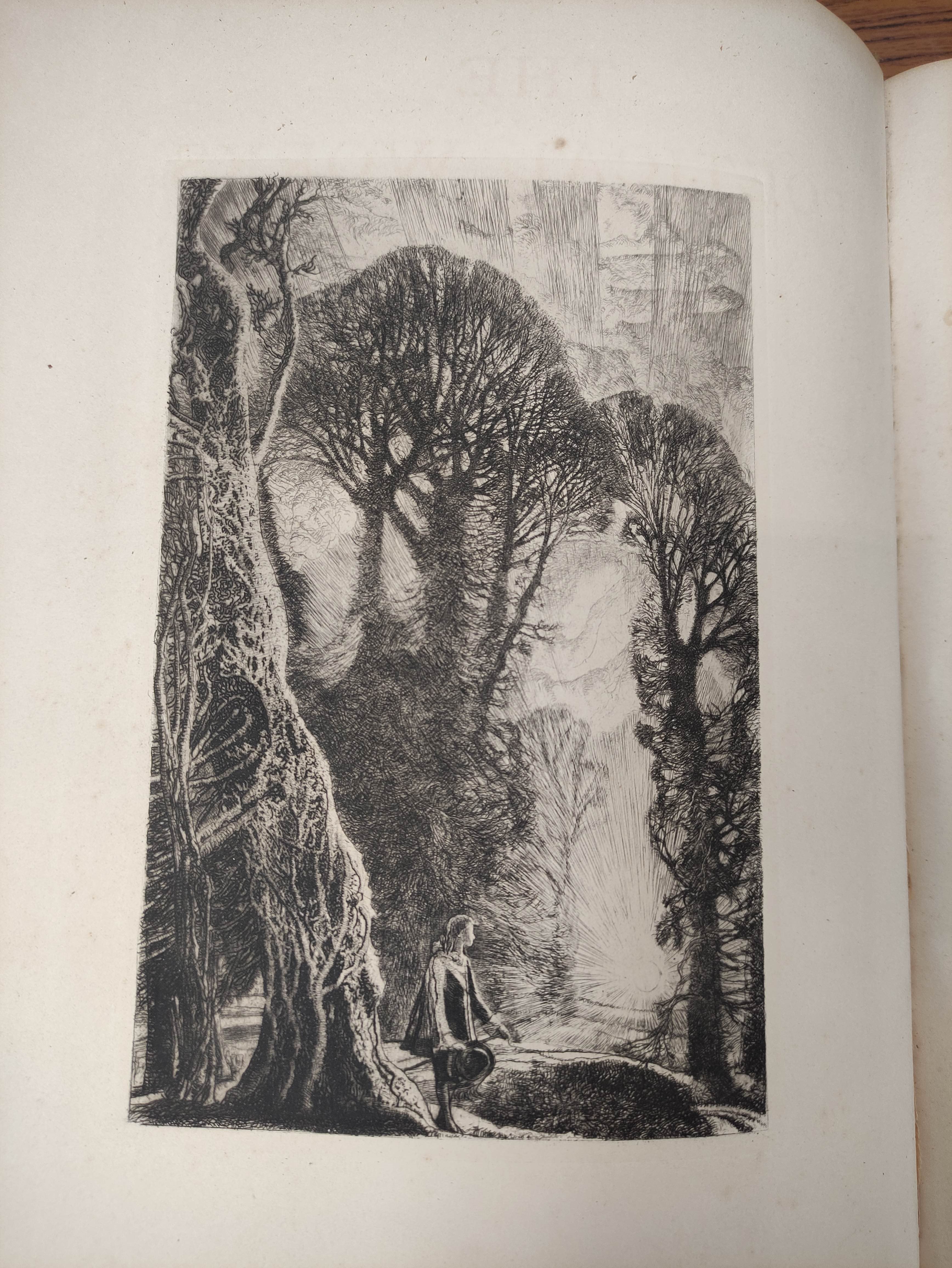 HYDE WILLIAM. (Illus).  The Poetical Works of John Milton. Etchings, mezzotints & engs. Quarto. - Image 5 of 8