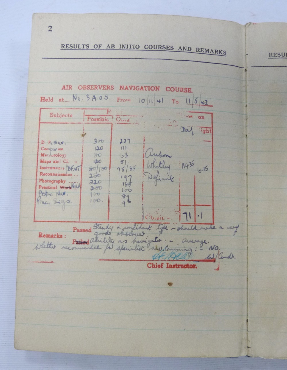 World War II Distinguished Flying medal group and ephemera for George Bell Halbert DFM comprising of - Image 12 of 20