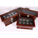 Danbury Mint "The Last Four Decades of the Florin" (incomplete set) comprising eight florins 1942 (