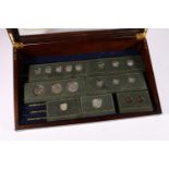 Danbury Mint "Collectible Coins of America" (incomplete set) comprising eighteen coins held within