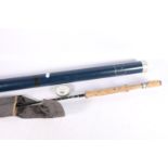 Hardy Ultralite 10' (305cm) #6 two section fishing rod, numbered IZY423175 in House of Hardy blue