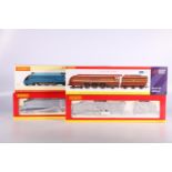 Two Hornby OO gauge model railways locomotives including R3095 4-6-2 Class A4 'Commonwealth of