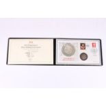 Harrington & Byrne "2019 King James I Silver Shilling Coin Cover" comprising UNITED KINGDOM James