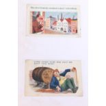 A binder of around 150 humorous novelty postcards including Donald McGill, Reg Carter, Reg