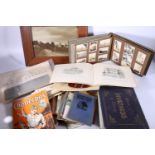 Ephemera including a photograph album titled "Camp Brantfell" 1929, LNER Holiday Handbook 1938,