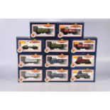 Eleven Bachmann Branch-Line OO model railways rolling stock wagons including 33652B cattle wagon