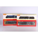 Two Hornby OO gauge model railways locomotives including R3681 4-6-2 Princess Coronation Class 'City