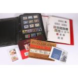 GB mint stamp collection in two albums, mostly QEII onwards with approximately £220 of decimal