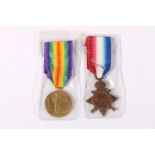 Two WWI medals of 3064 Serjeant Alexander Bain of the 4th Battalion Cameron Highlanders, son of John