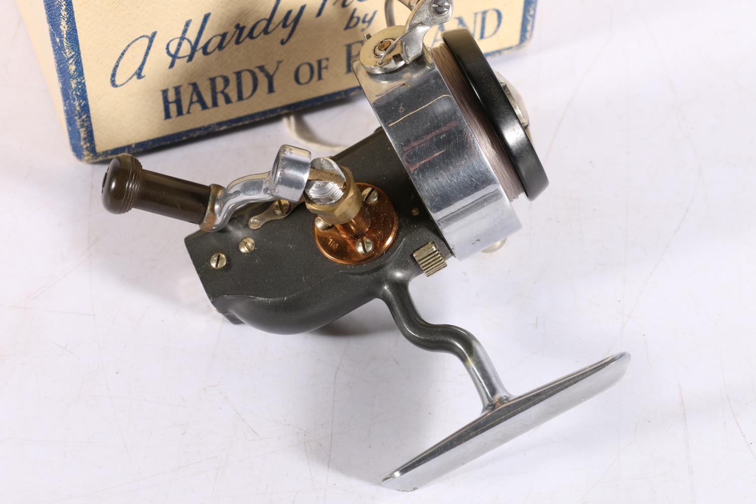 Hardy Brothers of Alnwick No1 mkV Altex spinning fishing reel, No 623496, in original box - Image 2 of 8