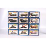 Twelve Bachmann Branch-Line OO model railways rolling stock wagons including 33104 R Taylor & Sons