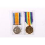 WWI medal pair of 8654 Lance Corporal Alexander Baxter Morris of the 2nd Battalion Cameron